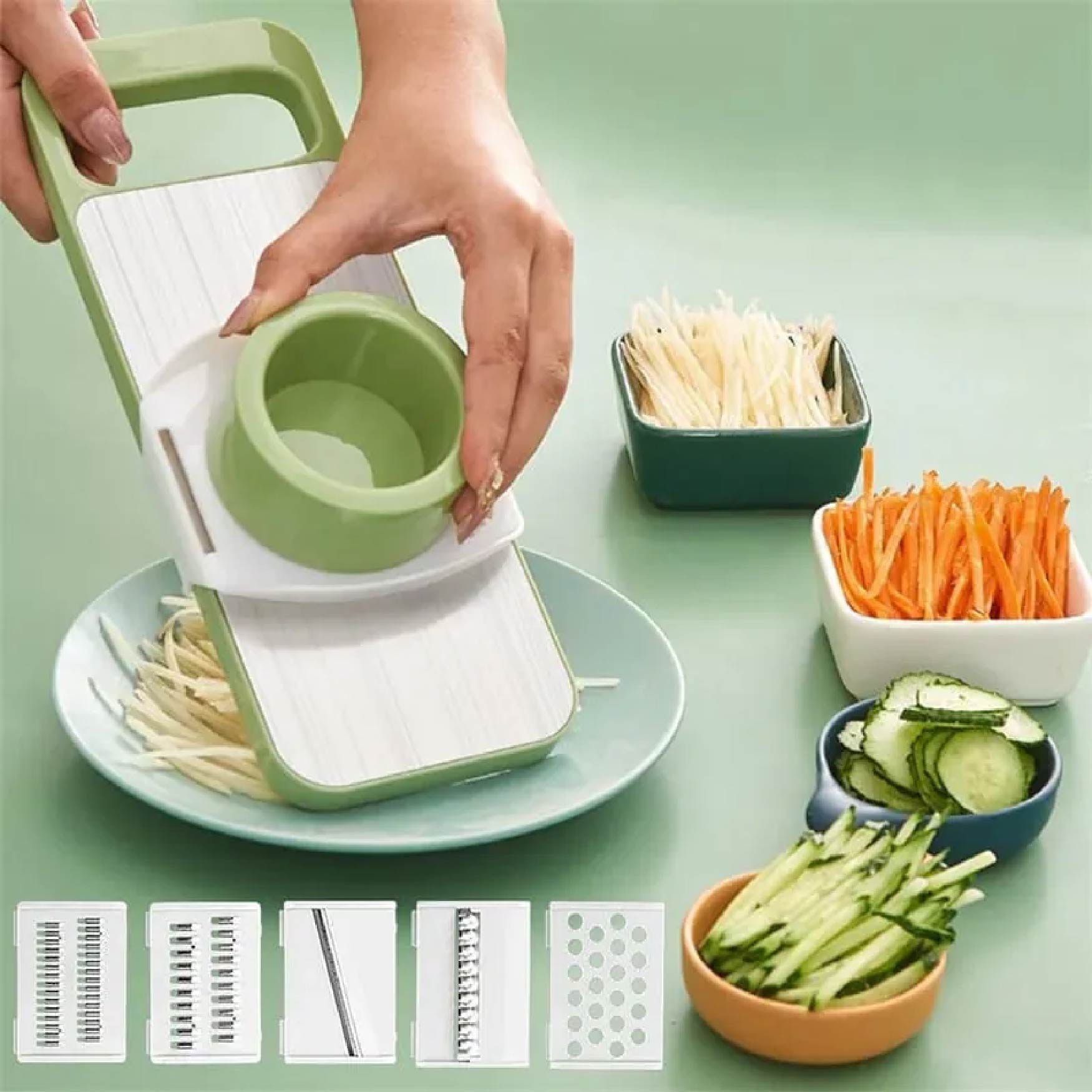 5 in 1 multifunctional vegetable cutter